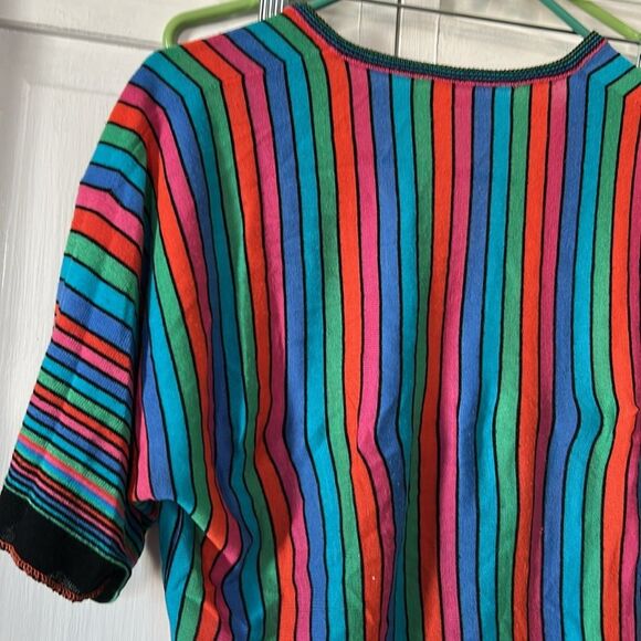 Vintage probably linen t-shirt gives Anti-Hero vibes - Size S/M - Picture 5 of 6